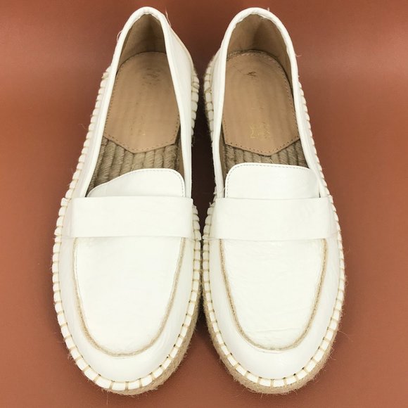 MI.MI LUCCA ESPADRILLE LEATHER LOAFERS SZ 8 NEW - Picture 3 of 8